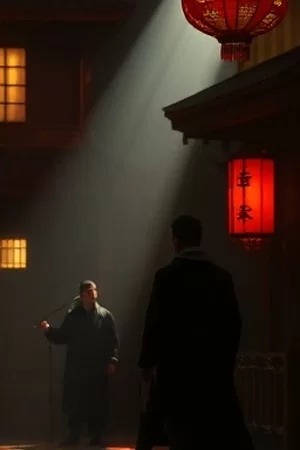 《雪线之上》海报,雪坡上一串向远处延伸的脚印