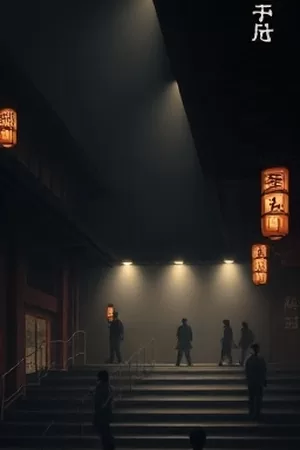 《首尔雨季清单》海报，雨中搬家纸箱堆在公寓楼道口