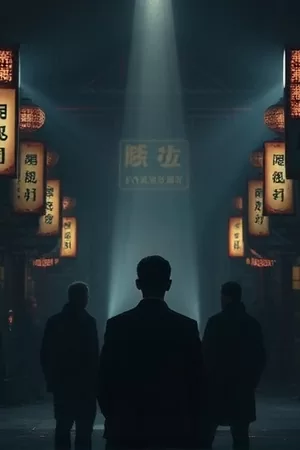 《海雾列车》海报,浓雾中的旧式列车车厢门口