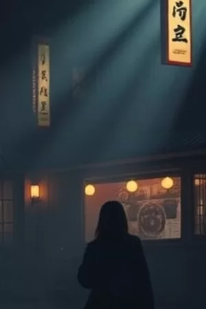 《最后一班渡轮》海报,夜色中靠岸的渡轮与空荡码头